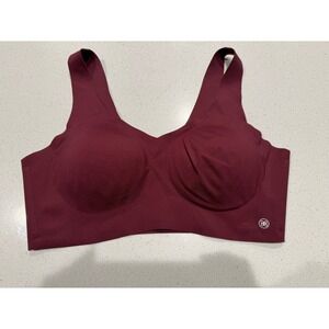 Honeylove Women Softform Bra Fig Burgundy Size L